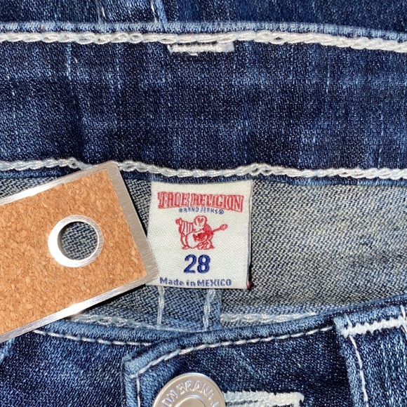 True Religion Skinny with Flap Pocket Natural Sin. - Picture 7 of 12